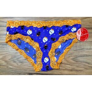 NWT Splendies Halloween Royal Lace Pantie  Size: Medium